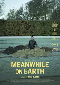 Plakat filmu Tymczasem na Ziemi
