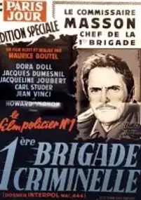 Plakat filmu Première brigade criminelle