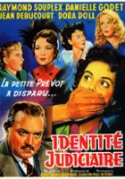 plakat filmu Identit&eacute; judiciaire