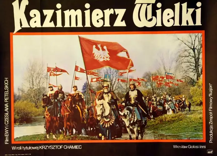 plakat filmu Kazimierz Wielki