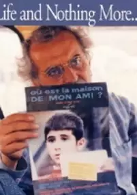 Plakat filmu A życie trwa dalej