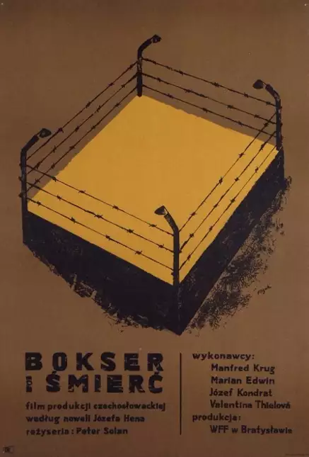 plakat filmu Bokser i śmierć
