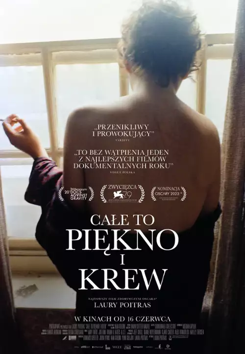 plakat filmu Całe to piękno i krew