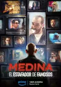 Plakat serialu Medina: El estafador de famosos