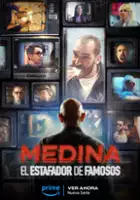 plakat serialu Medina: El estafador de famosos