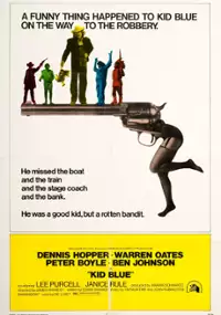Plakat filmu Kid Blue