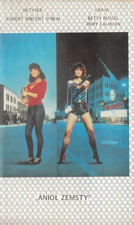 plakat filmu Anioł zemsty