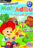 plakat filmu Mały Adibu w ogrodzie niespodzianek