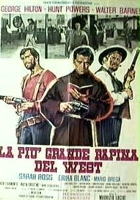 plakat filmu La Più grande rapina del west