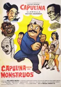 Plakat filmu Capulina contra los monstruos