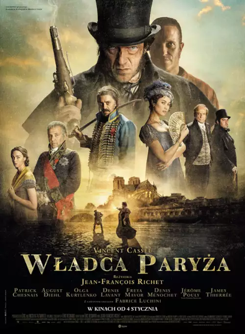 plakat filmu Władca Paryża