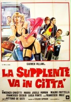 plakat filmu La Supplente va in città