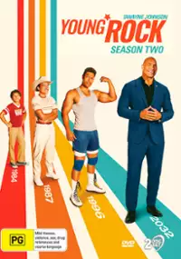 Plakat serialu Młody The Rock