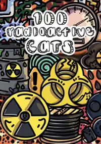 Plakat gry 100 Radioactive Cats