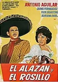 Plakat filmu El alazán y el rosillo