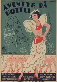 Plakat filmu Äventyr pa hotell