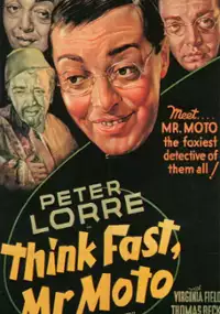 Plakat filmu Think Fast, Mr. Moto