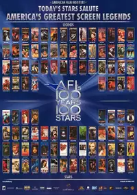 Plakat filmu AFI&#39;s 100 Years... 100 Stars