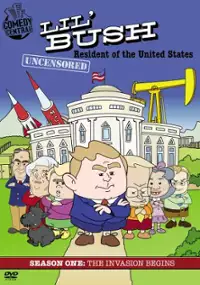 Plakat serialu Lil' Bush: Resident of the United States