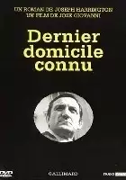 plakat filmu Dernier domicile connu