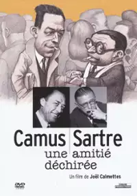 Plakat filmu Sartre i Camus. Pęknięta przyjaźń