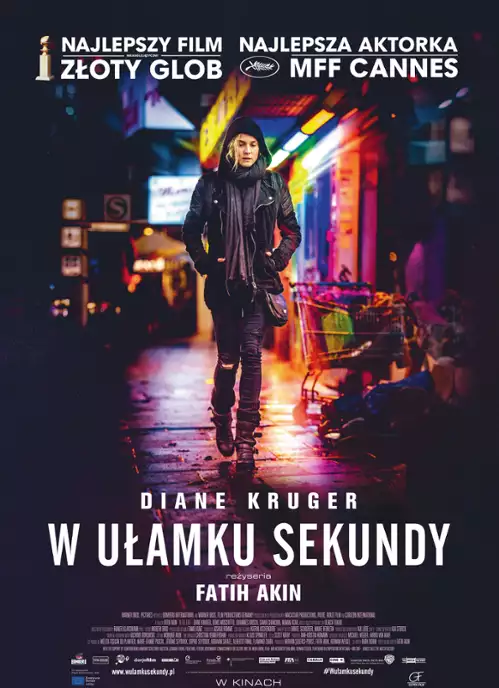 plakat filmu W ułamku sekundy