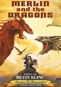Plakat filmu Merlin and the Dragons