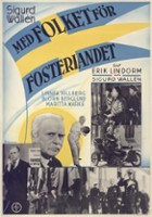 plakat filmu Med folket för fosterlandet