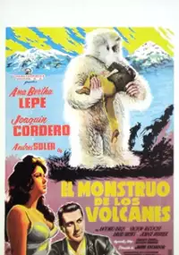 Plakat filmu El Monstruo de los volcanes