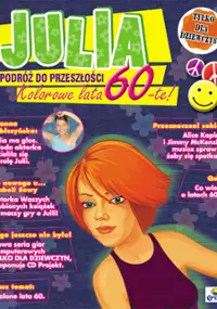 Plakat gry Julia: Podróż do przeszłości. Kolorowe lata 60.