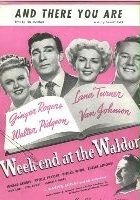 plakat filmu Weekend w hotelu Waldorf