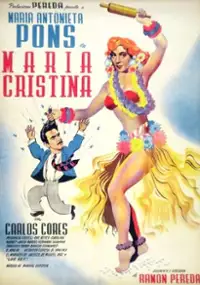 Plakat filmu María Cristina