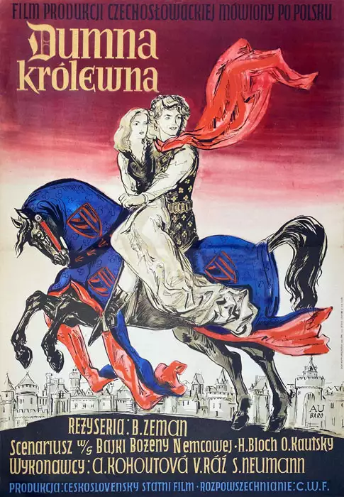 plakat filmu Dumna królewna