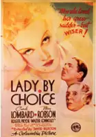 plakat filmu Lady by Choice