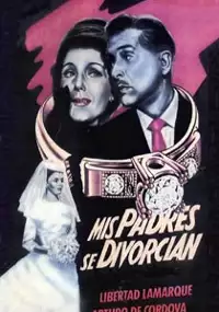 Plakat filmu Mis padres se divorcian