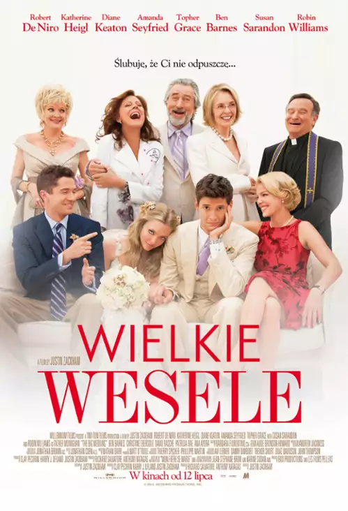 plakat filmu Wielkie wesele