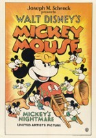 plakat filmu Koszmarny sen Myszki Miki