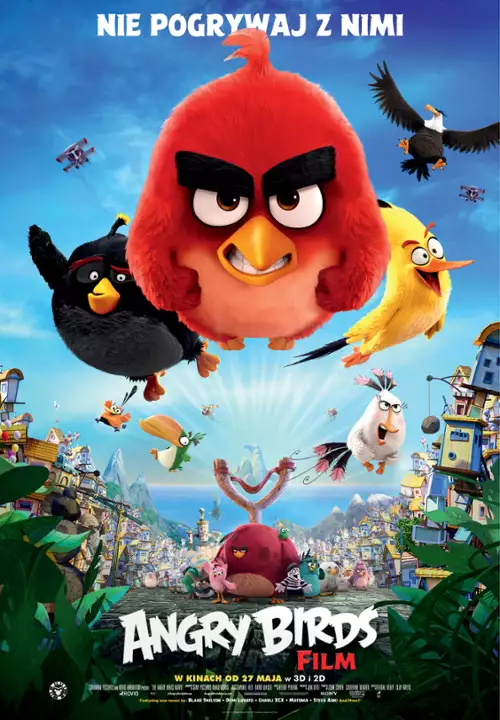 plakat filmu Angry Birds Film