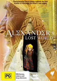 Plakat serialu Utracony świat Aleksandra Wielkiego