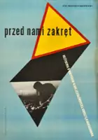 plakat filmu Przed nami zakręt