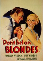 plakat filmu Don't Bet on Blondes