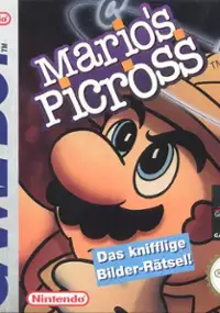 Plakat gry Mario no Picross