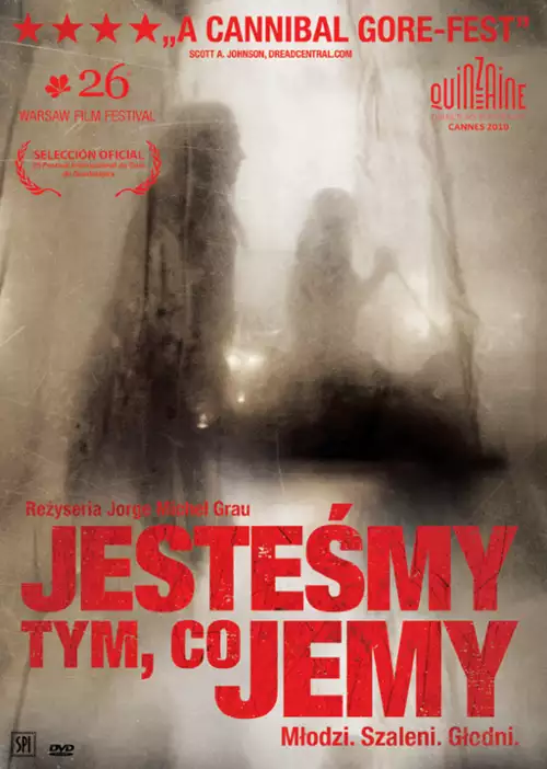 plakat filmu Jesteśmy tym, co jemy 