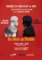 plakat filmu Antonio Banderas i Pedro Almodovar. W duecie