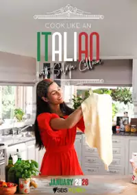 Plakat programu TV Silvia Colloca - jak gotują Włosi