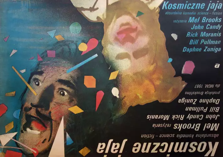 plakat filmu Kosmiczne jaja