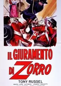 Plakat filmu El Zorro cabalga otra vez