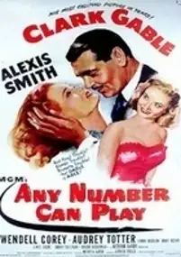 Plakat filmu Any Number Can Play