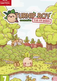Plakat gry Turnip Boy Commits Tax Evasion