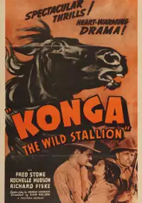 Plakat filmu Konga, the Wild Stallion